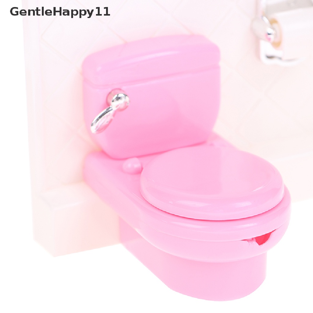 Gentlehappy Mainan Simulasi Bathtub / Wastafel / Toilet Untuk Aksesoris Rumah Boneka