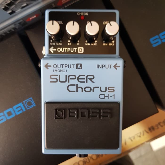 Efek Gitar BOSS CH1 Super Chorus ( Boss CH 1 ) Efek Pedal
