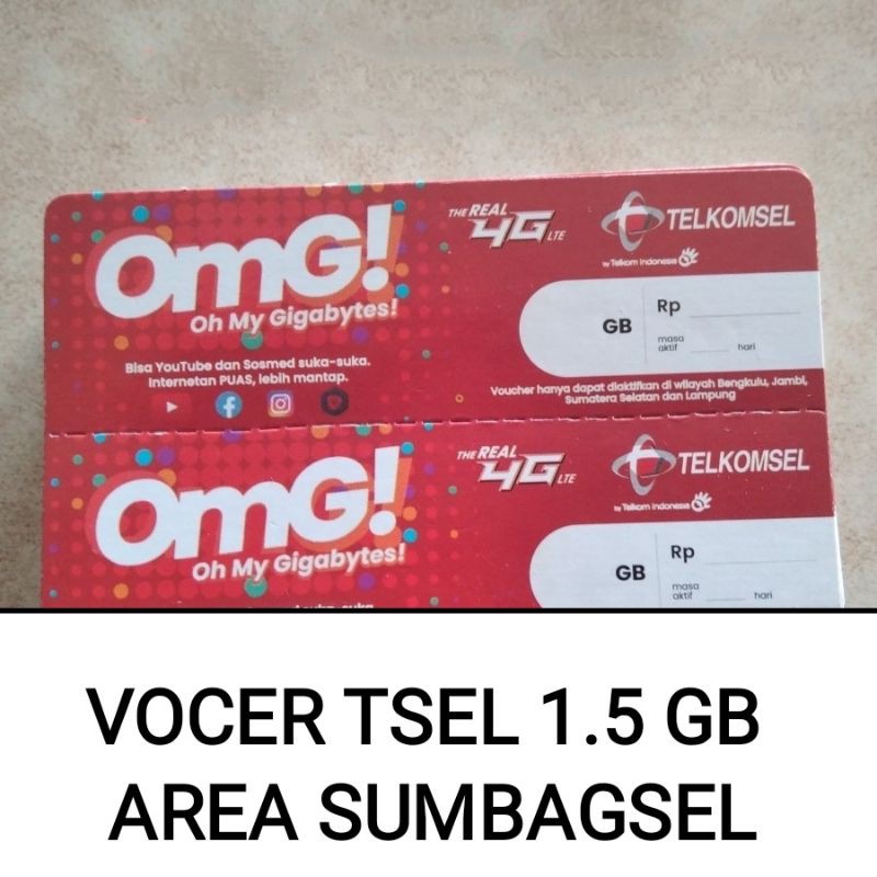 VOUCHER TELKOMSEL TSEL 1.5 GB - 3HR SIMPATI AS LOOP AREA SUMBAGSEL ZONA 1