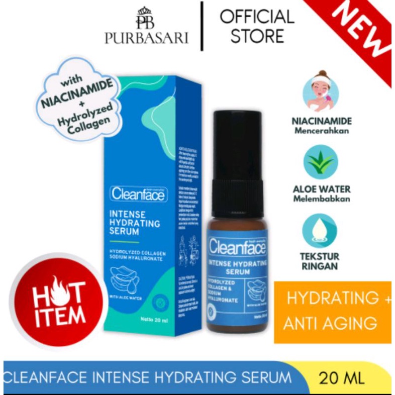 Purbasari Cleanface Serum 20ml