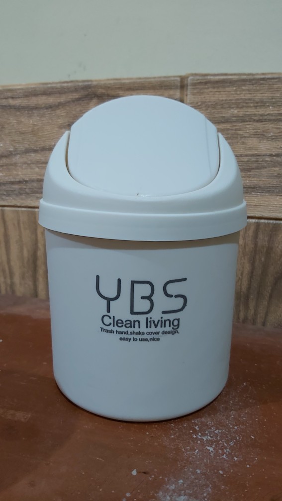Kotak Sampah Kecil Tempat Sampah Meja Trash Can Mini Ybs