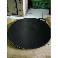 Wajan kuali penggorengan martabak telur uk 35 CM plat besi baja TEBAL anti lengket
