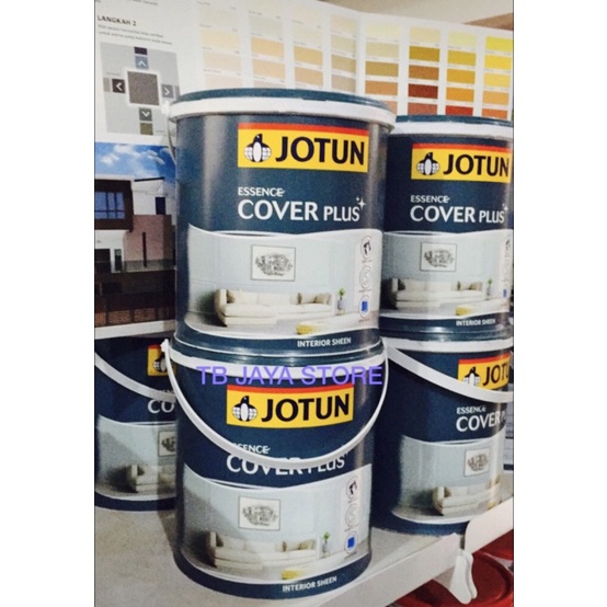JOTUN ESSENCE COVER PLUS SHEEN DEEP EMERALD 6029 (3.5L) / CAT INTERIO