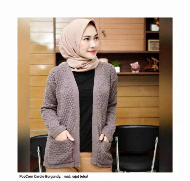 SWEATER POPCRON CARDY RAJUT STORE09 MURAH