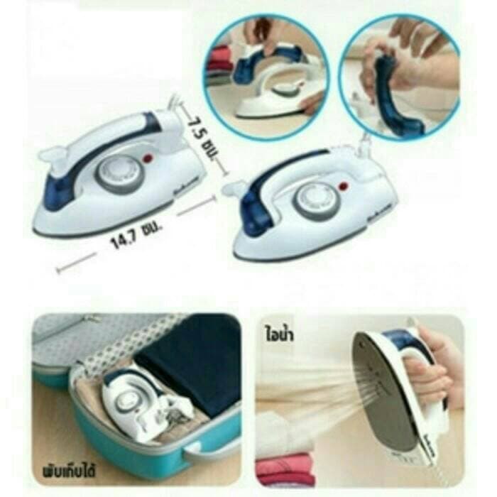 Setrika Uap Mini / Setrika / Steam Iron Traveling