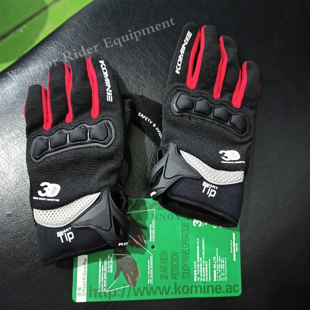 Sarung Tangan Motor Komine GK 162 Komine Gloves Full Finger Touch Screen Dukung COD