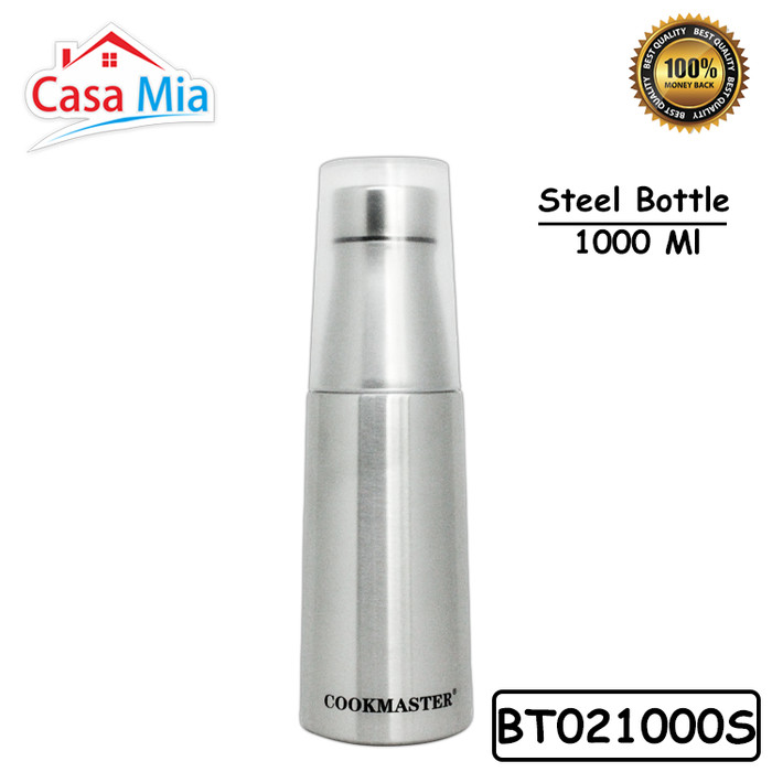PALING LARIS - TERMOS AIR PANAS/ STAINLESS STEEL 1000 ML / COOKMASTER/ BT02-1000S