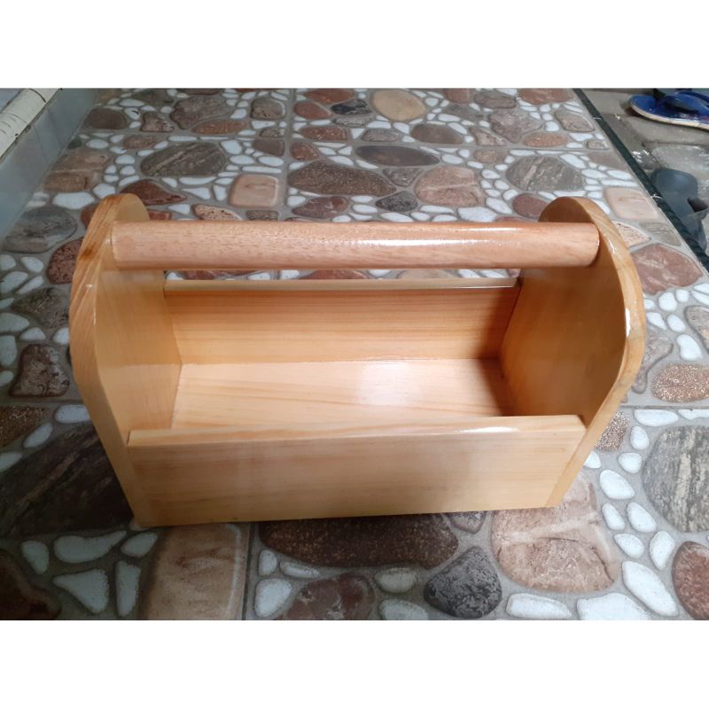 Baki Serbaguna / Nampan Serbaguna 6 sekat/ Tempat Make up / Tempat Pensil 6 sekat