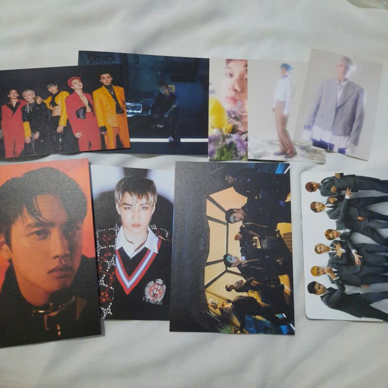 

POSTCARD EXO DFTF KYUNGSOO KAI BAEKHYUN CHEN XIUMIN CBX GROWL OBSESSION