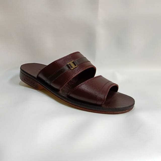Sandal Kulit Pria Mirado 974 Maroon
