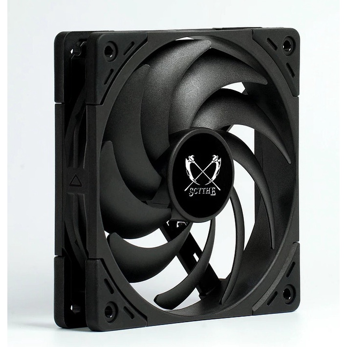 Fan Scythe Wonder Snail 120 Black PWM 2400 RPM 120mm Static Pressure