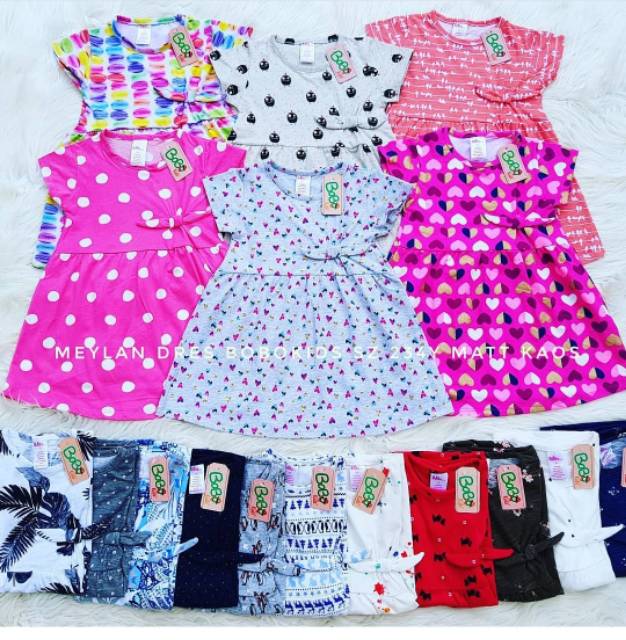 Dress perempuan BRANDED usia 1-4 tahun TERLARIS-3