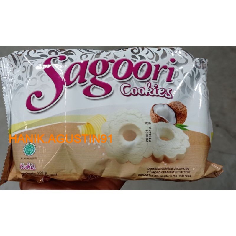 

Khong Guan sagoori cookies 150 gram biskuit sagon