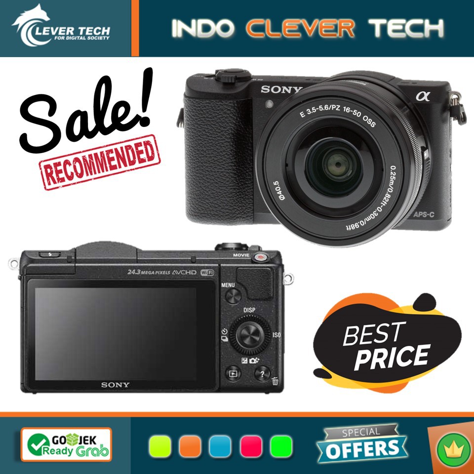 Sony Alpha A5100 Kit 16-50mm Mirrorless Kamera