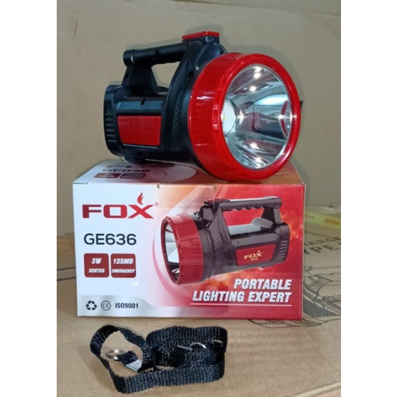 SENTER EMERGENCY RECHARGEABLE FOX 636