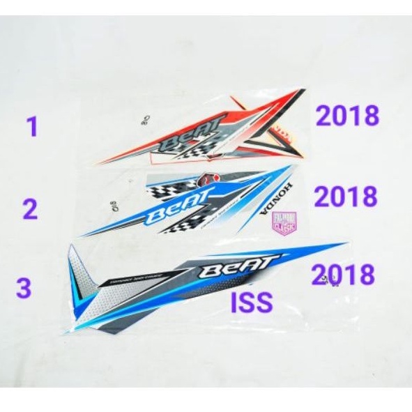 striping honda beat 2018 polet honda beat 2018