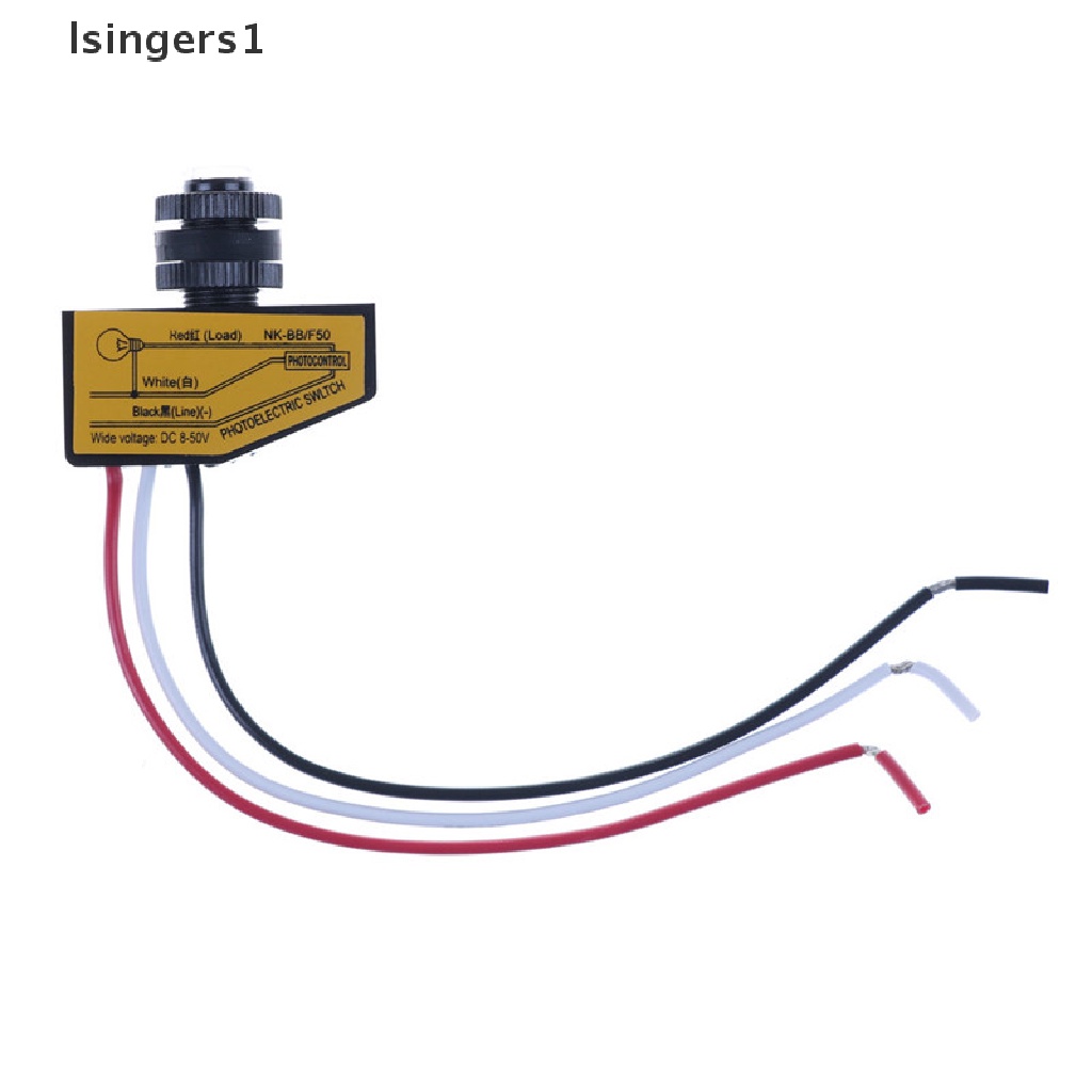 (lsingers1) Saklar Lampu Otomatis DC12V 24V 36V 48V