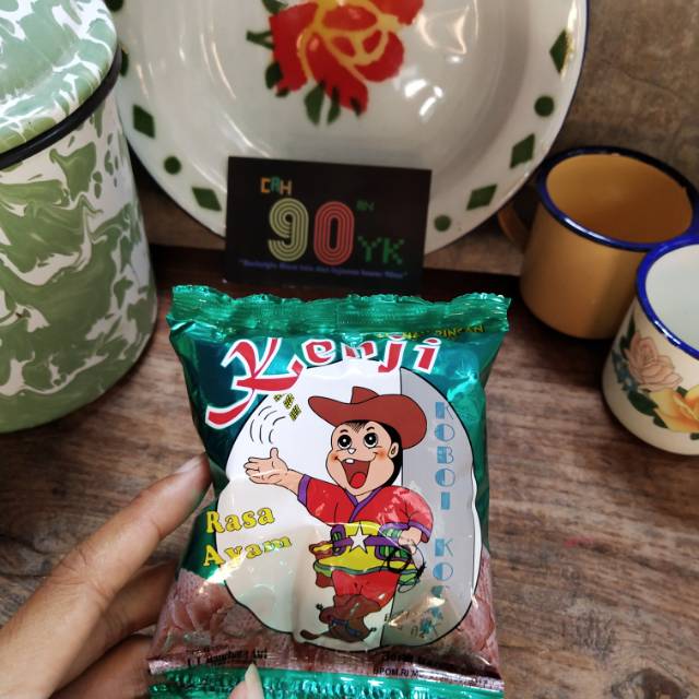 KENJI Ijo Rasa Ayam. Jajanan Taro Ciki  JADUL Anak 90an. MURAH.