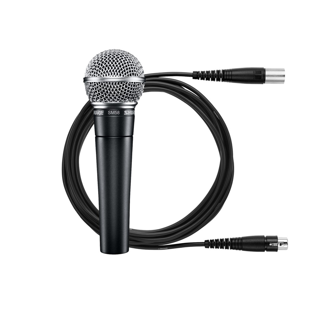 MIC SHURE SM 58 MICROPHONE KABEL MIKROPON