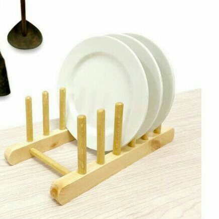 rak piring kayu minimalis