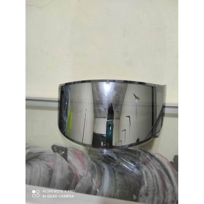 Kaca helm flat visor nhk gp1000 Iradium pnp gp tech