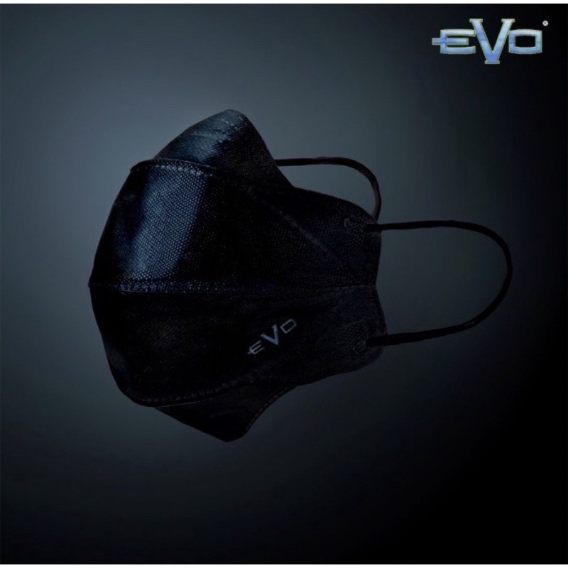 Masker Evo Plusmed 4D Full Black Edition Limited