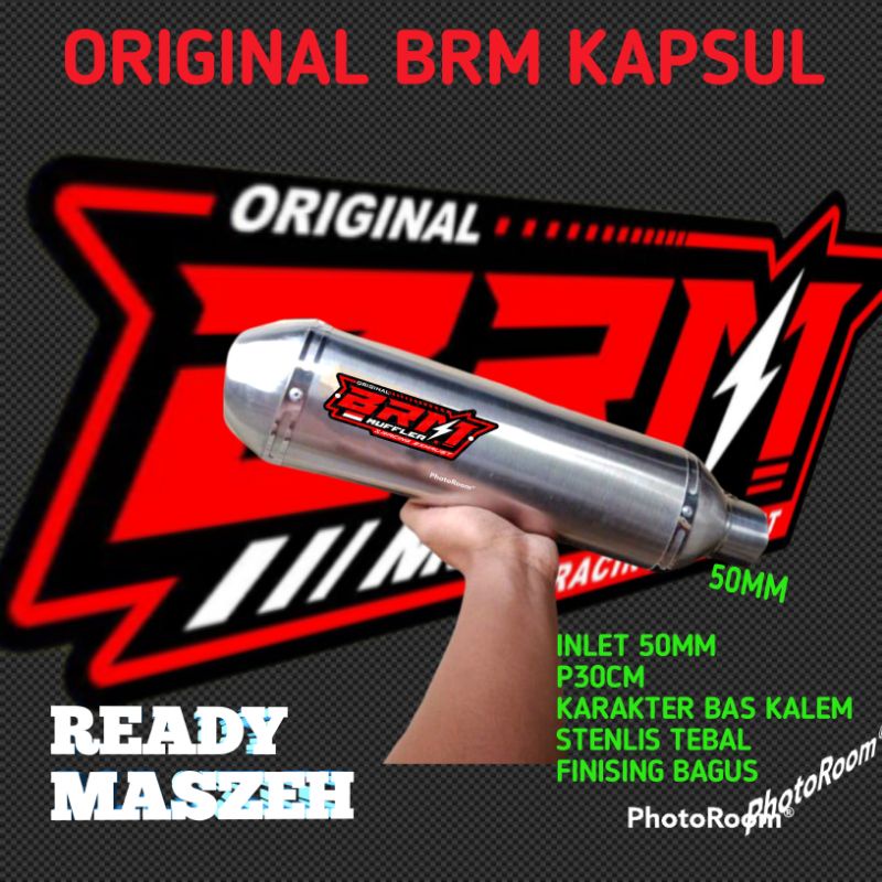 PROMO COD KNALPOT BRM KAPSUL ORIGINAL bukam dsm cts jrm dbs dos dpj Terlaris Termurah