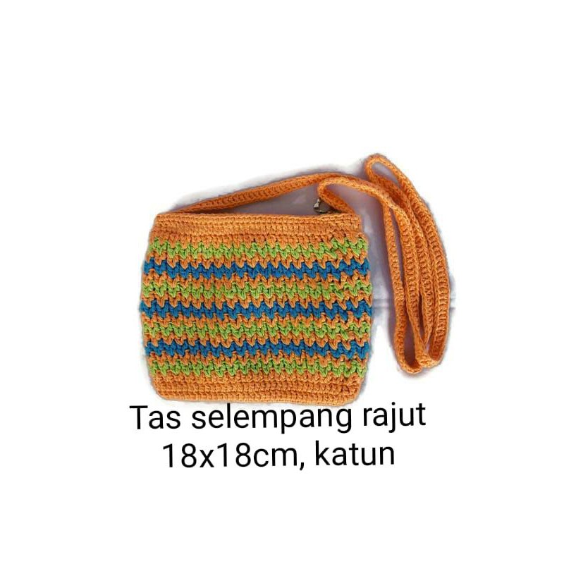 Tas rajut vichy (s)