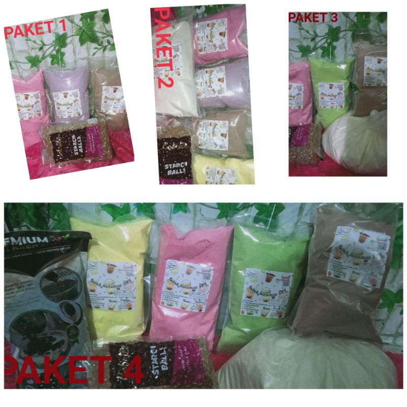 

Paket Bubuk minuman Rasa