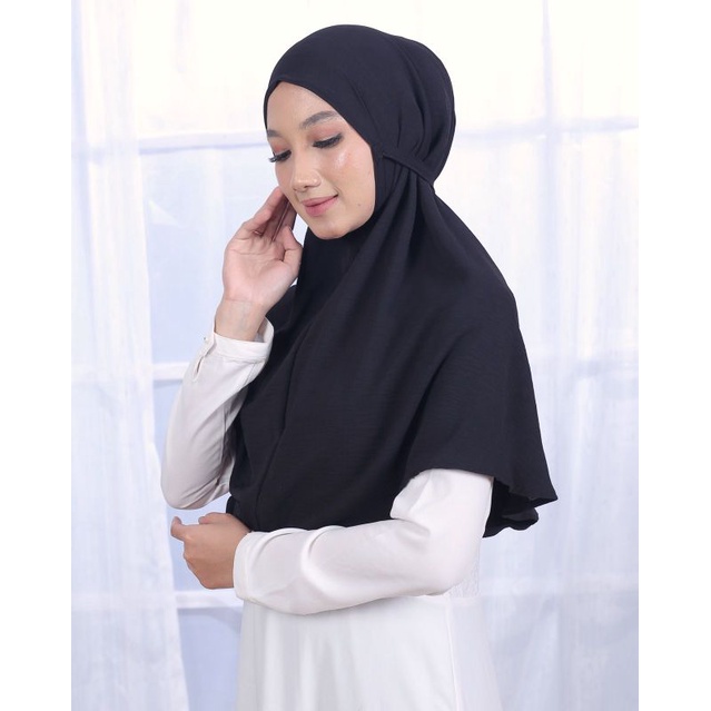 jilbab bergo pashmina crincle pashmima dewasa jilbab kekinian