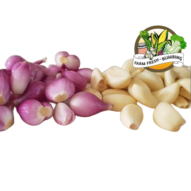 

Bawang Merah Kupas dan Bawang Putih Kupas 250 gram