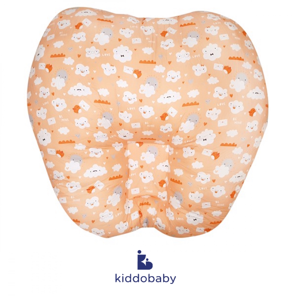 Kinderkeen Kids Lounger - Orange Cloud | Sofa Santai Bayi