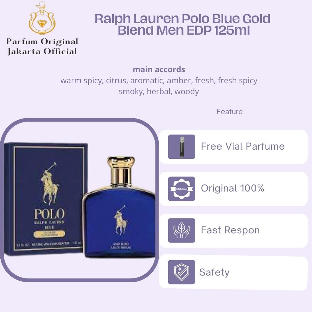 Parfum Parfume Perfume Asli Perawatan Kecantikan Original Import Branded Pria Laki Laki Cowok Ralph 