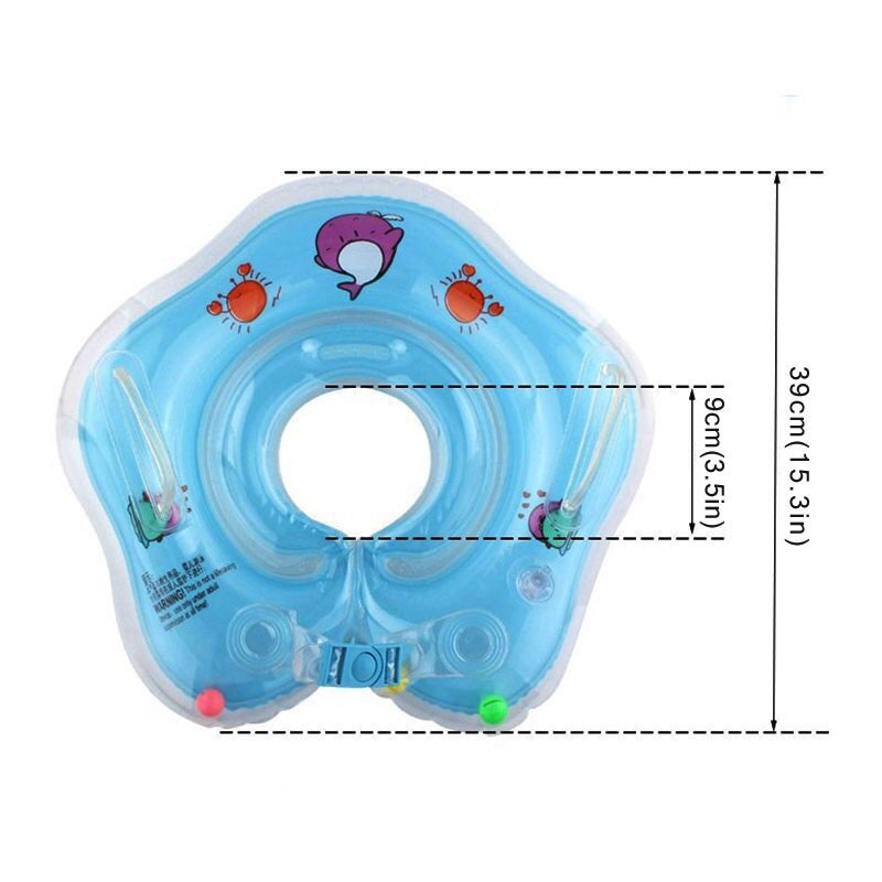 Pelampung Leher Bayi Neck Ring Karakter Ban Renang Leher Baby Karakter Bulat Baby Swimming Floats