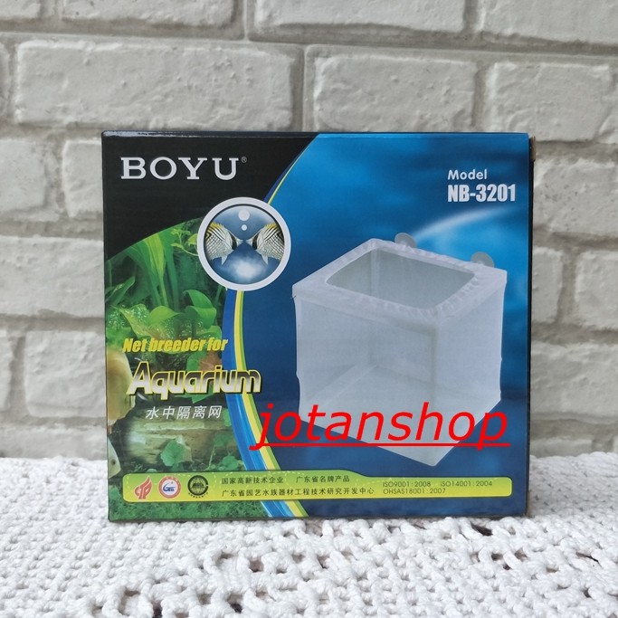 Boyu Net Breeder Breeding NB 3201 Aquarium Jaring Pemisah Akuarium