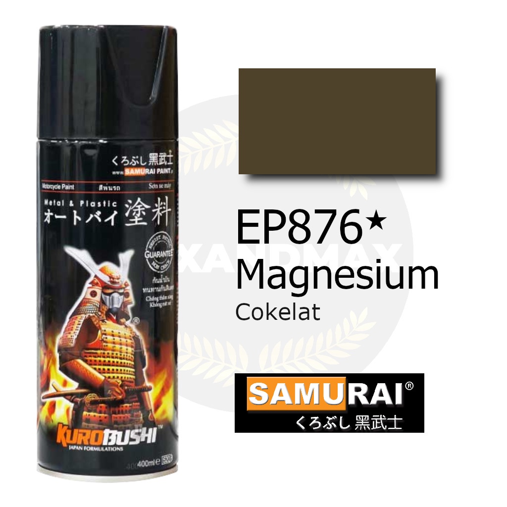 Samurai Paint Magnesium EP876 Engine Part 400 ml - Cat Semprot