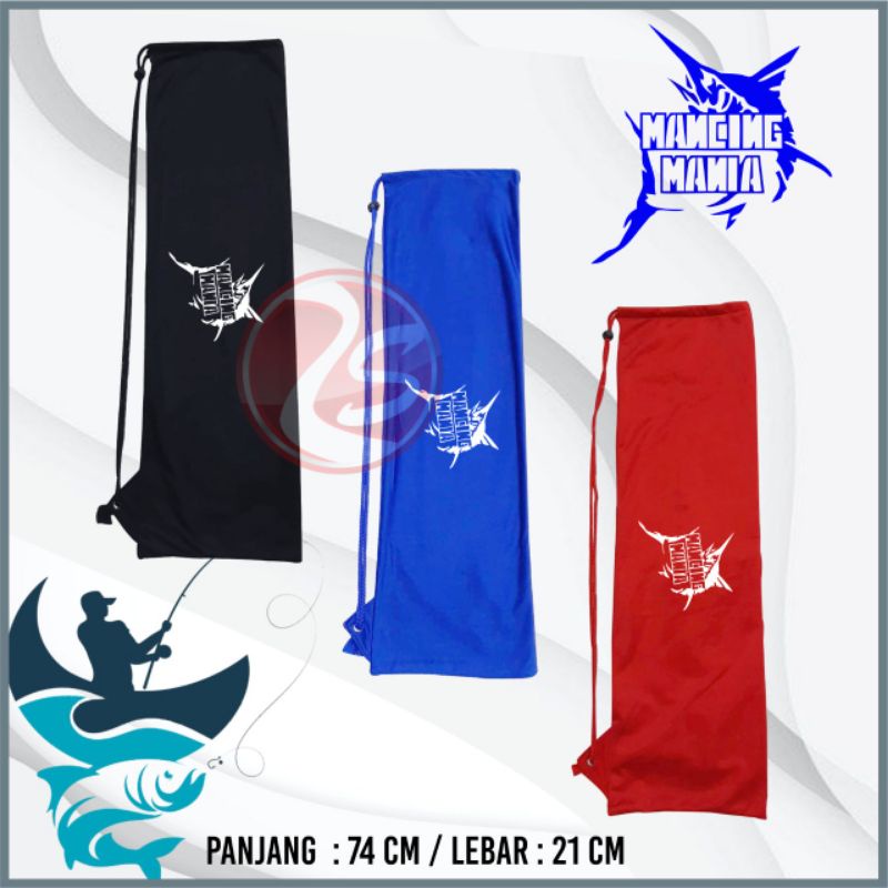 Tas pancing fishing bag string bag mancing mania mantap