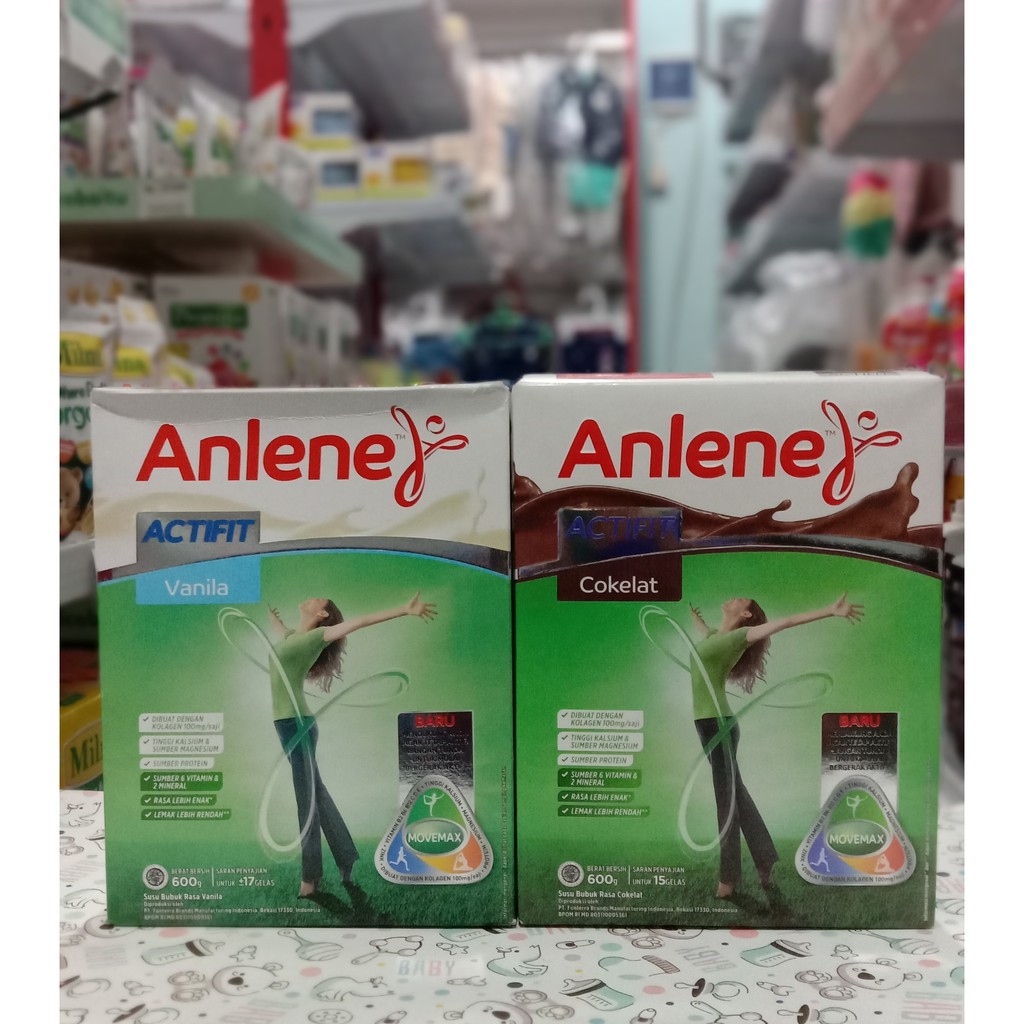 

Anlene Actifit Vanila Cokelat 600gr