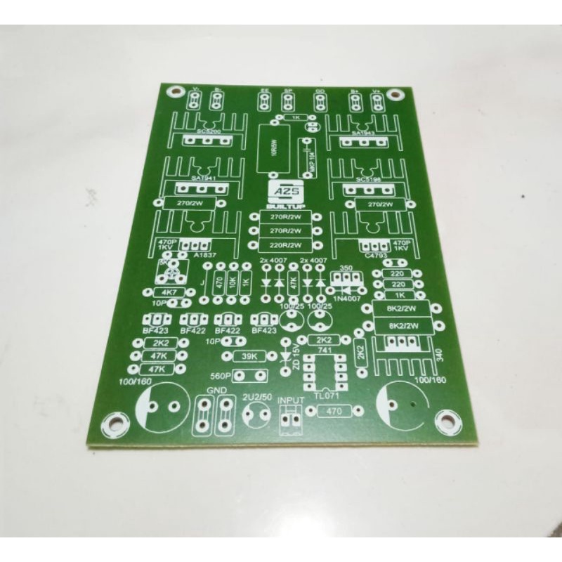 PCB GIANT Power Amplifier BNB Builtup Power