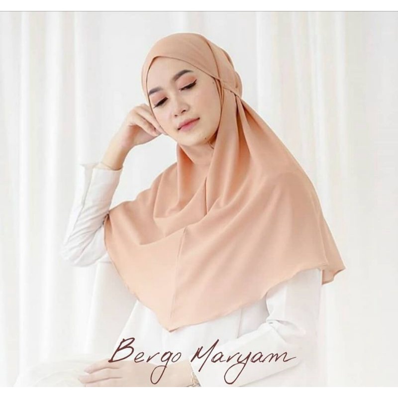 Bergo Maryam Diamond Size Standart