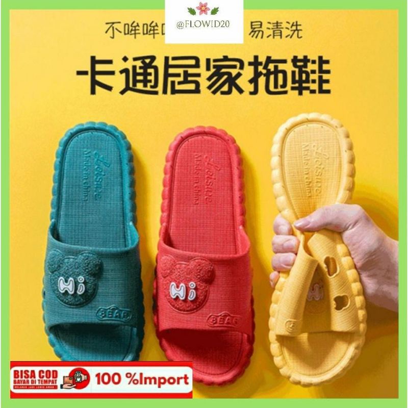 Sandal Slop Rumah Indoor Outdoor Anti slip Import High Quality s2