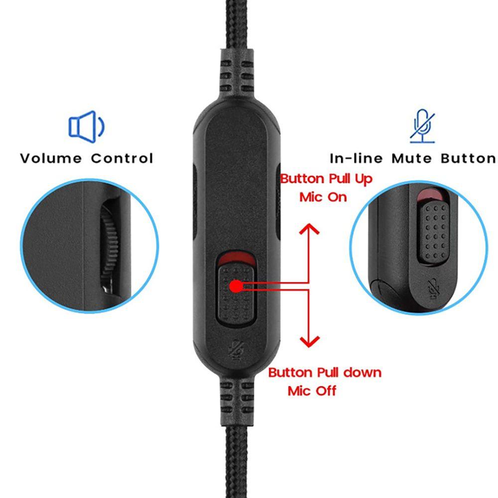 POPULAR Populer Kabel Headphone TPE Kontrol Volume Braided Cable Extension Cord Untuk Kinston