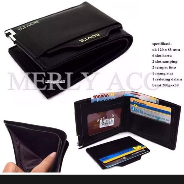 dompet pria branded bovis premium quality