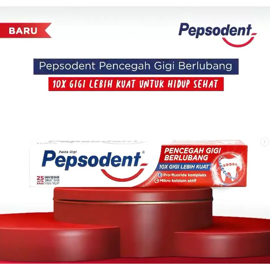 Pepsodent Pasta Gigi Whitening 75gr /  120gr / 190gr /225gr