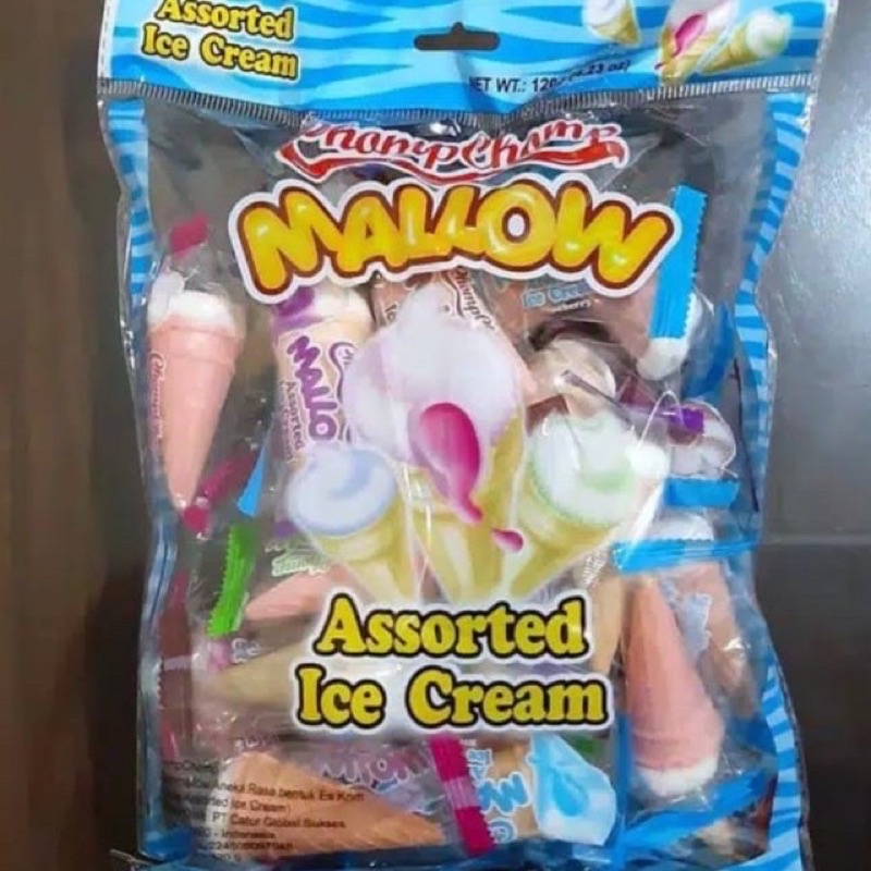 Jual CHOMP CHOMP MALLOW ICE CREAM 120GR PERMEN MARSHMALLOW CHOMPCHOMP ...