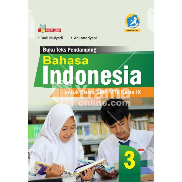 Jual BUKU BAHASA INDONESIA SMP-MTs IX KURIKULUM 2013 REVISI | Shopee ...