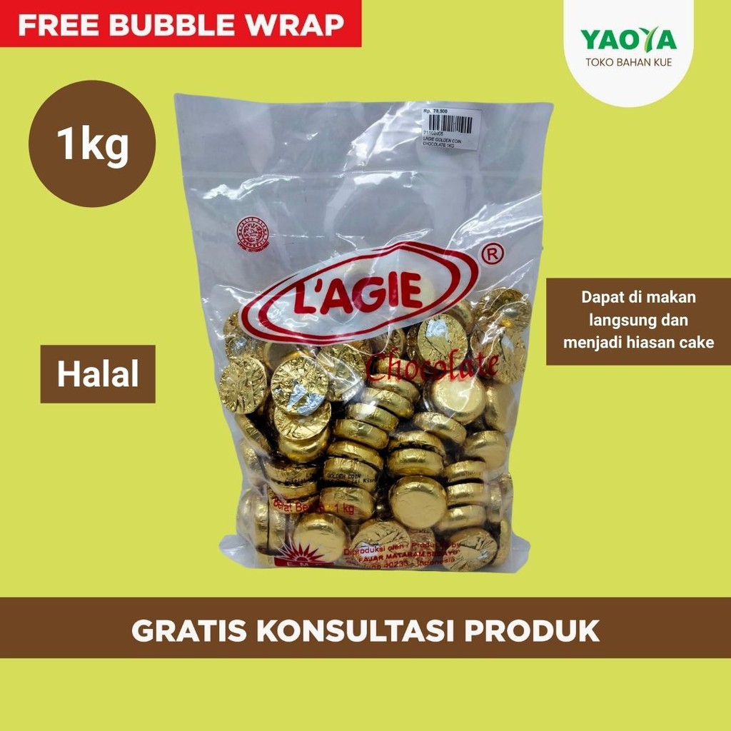 

LAGIE GOLDEN COIN CHOCOLATE 1KG