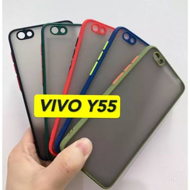 Case Fuze Vivo Y55 / Y55s / Y55L / Vivo 1610 / 1603 Casing Atau Random Kondom Softcase Aero Fuse Dov