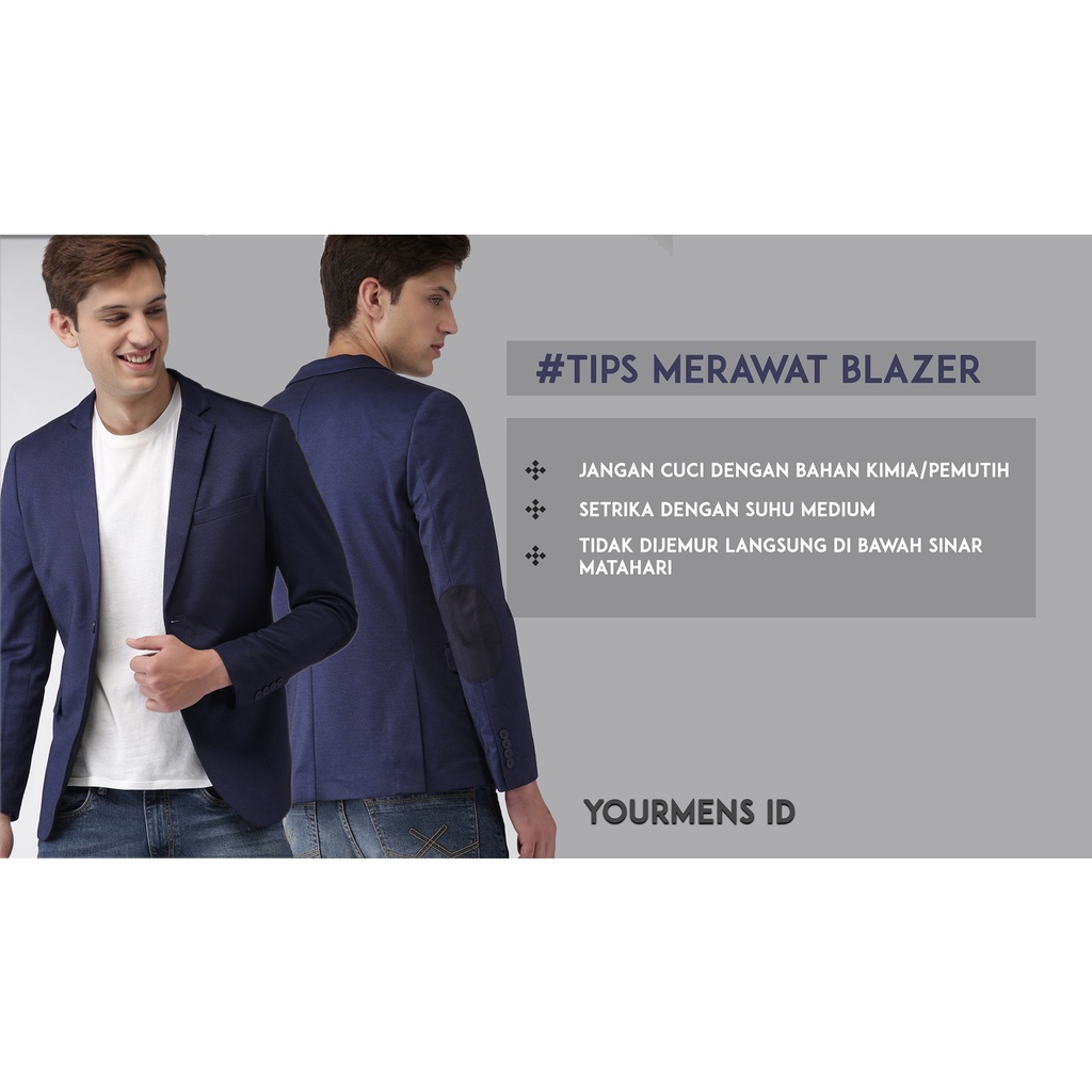 SETELAN BLAZER SLIMFIT COWOK KEREN SUPER WHITE SINGLE BUTTON PAKET 2IN1 BAHAN HIGH TWIST ISTIMEWA ORIGINAL NIKAYU