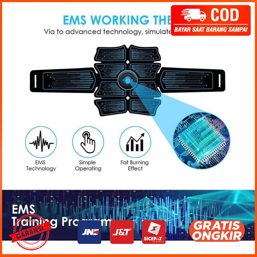 Alat Stimulator EMS Otot Six Pack ABS Abdominal Muscle OUT167